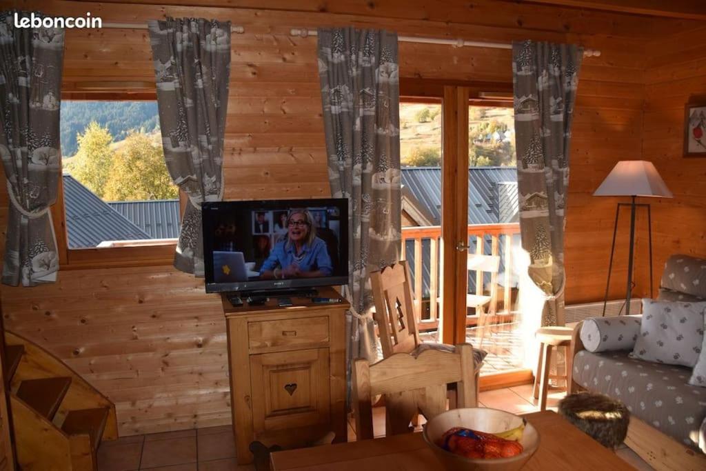 Saint Francois Longchamps Loc A La Montagne Avec Piscine Ete Hiver Vg23 Exterior foto